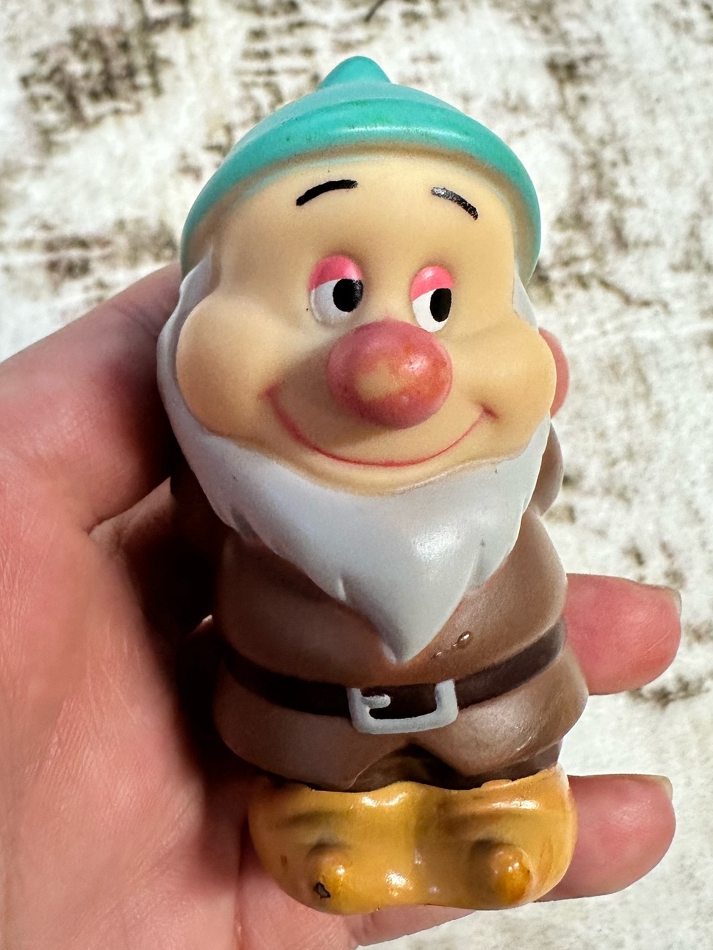 Snow White Dwarf Disney Branded Plastic Figurine